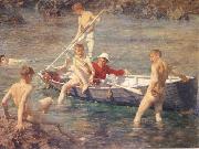 Henry Scott Tuke Ruby Gold and Malachite oil painting artist